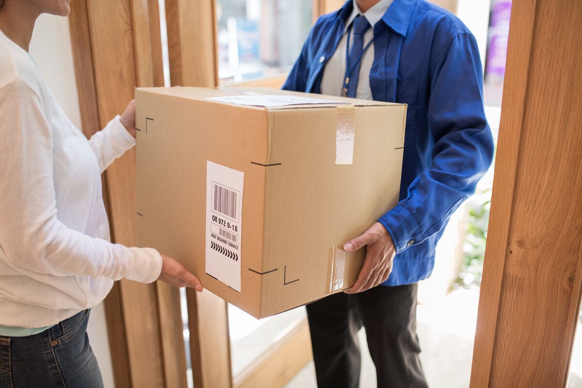Remises de cadeaux — Livraison à domicile